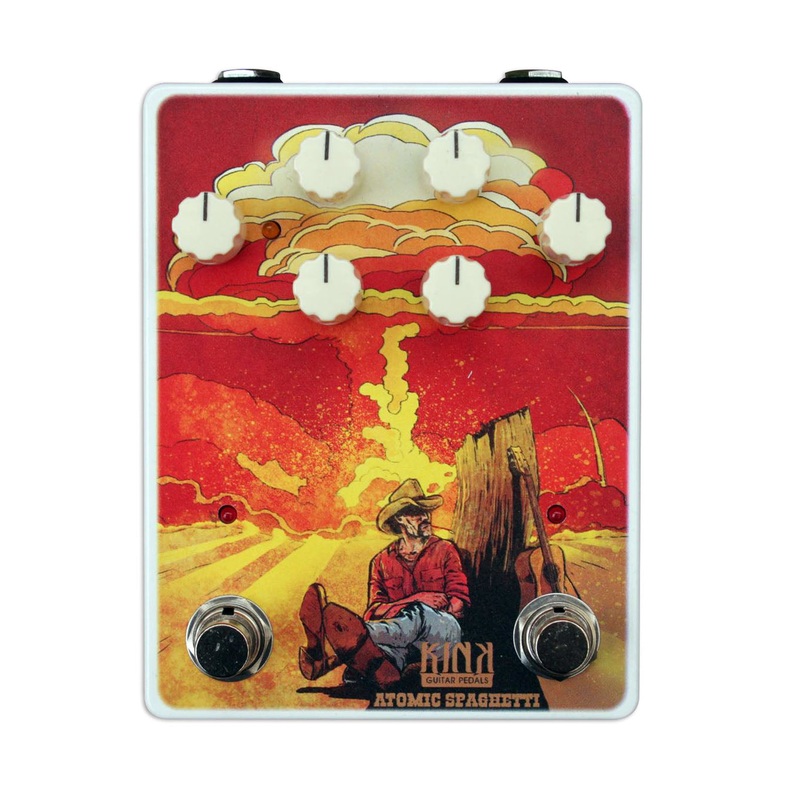 KINK Atomic Tremolo/Overdrive Effect Pedal *Aussie Made
