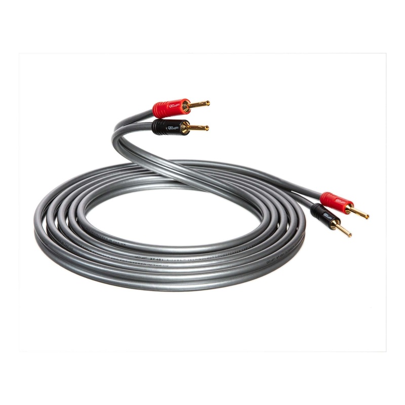 QED XT40i Speaker Cable Banana to Banana 5.0M