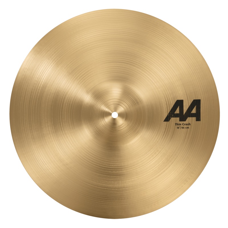 SABIAN 21806 18" AA Thin Crash Cymbal Made In Canada