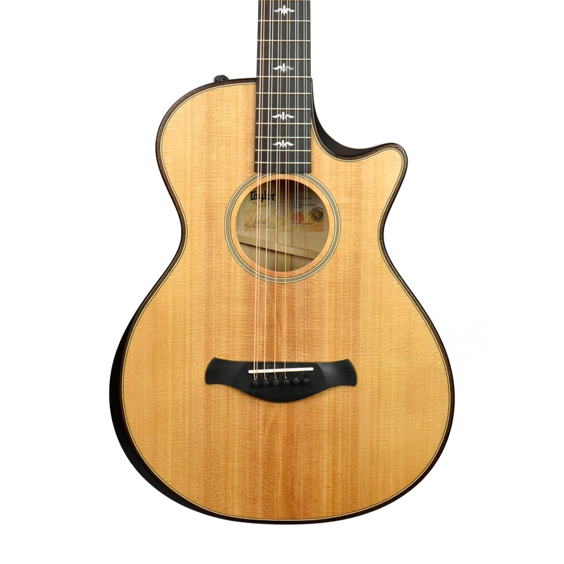 Taylor Builder's Edition 652ce 12-String Acoustic-Electric Guitar in Natural 1211012097