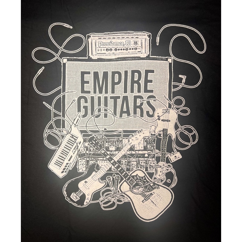 Empire Guitars Big Mess Black Large T shirt