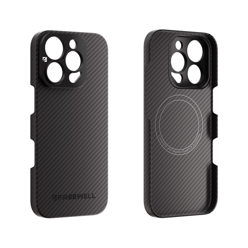 Freewell Pro Filmmaker Case with 17mm Mount for iPhone 16 Pro Max