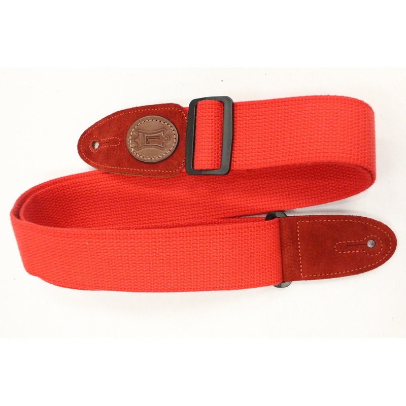 Levy's MSSC8-RED Cotton Guitar Strap *Free Shipping in the US*