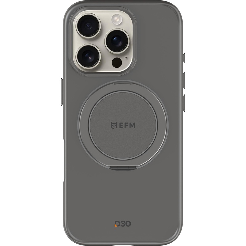 EFM Alta Case with D3O Bio for iPhone 16 Pro Max (Titanium Grey)