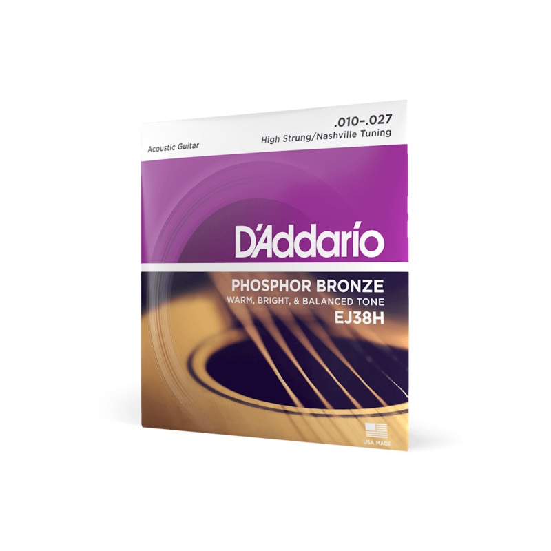 DADDARIO 10-27 High Strung/Nashville Tuning Acoustic Guitar Strings