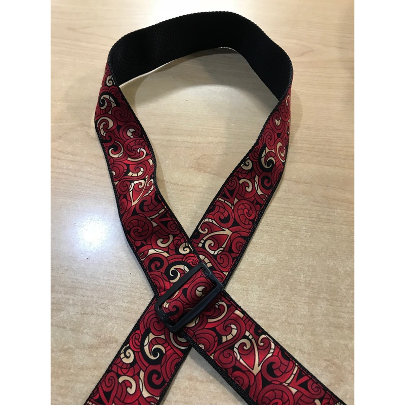 Guitar Strap Moko Red