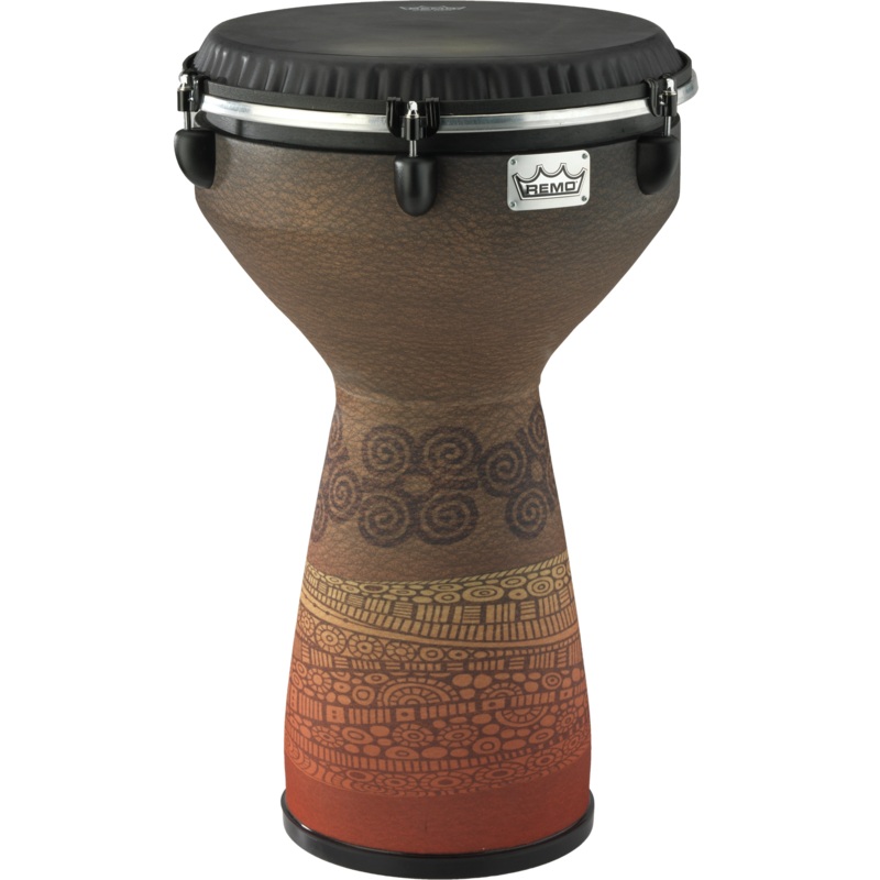 Remo DJ-7113-62 Flareout 13" Djembe Drum - Desert Brown