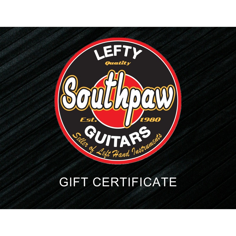 Southpaw Guitars Gift Card $200