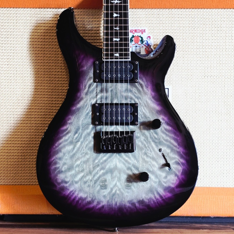 2018 PRS SE Mark Holcomb Signature Model - Brisket Burst - Purple Charcoal Burst