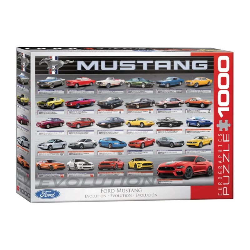 Eurographics 1000pc Ford Mustang Evolution Puzzle