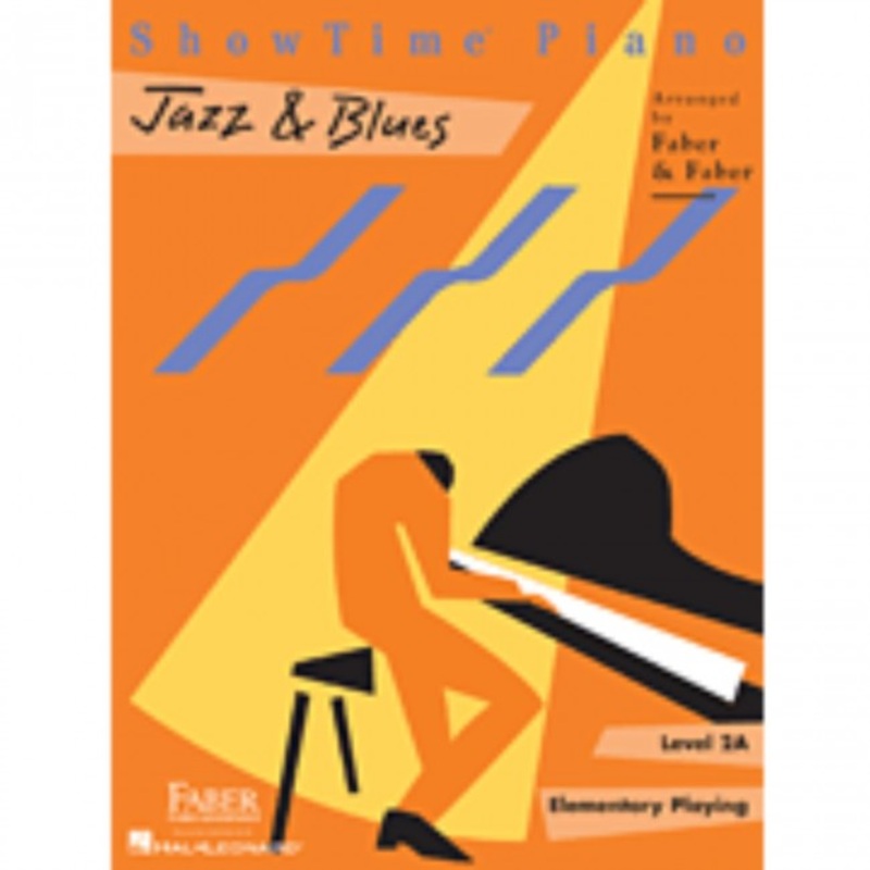 Hal Leonard HL00420154 ShowTime Piano - Level 2A - Jazz n Blues
