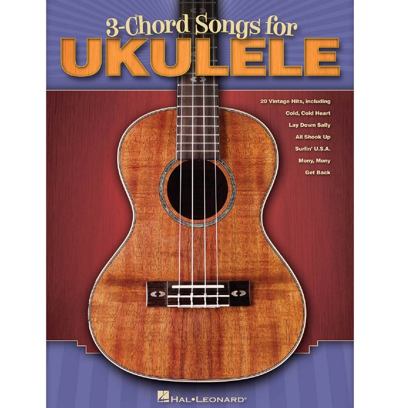 Hal Leonard HL00701900 3-Chord Songs for Ukulele