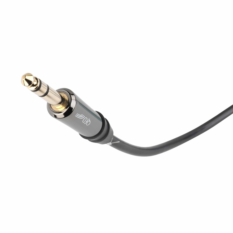 QED Performance Headphone Extension Cable F/6.35mm to M/6.35mm 1.5M