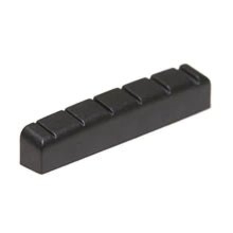 BLACK TUSQ XL 6 String ELECTRIC NUT 43X6X8MM PT-6643-00