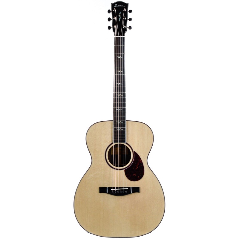 Eastman Luthier OM Quilted Sapele European Spruce