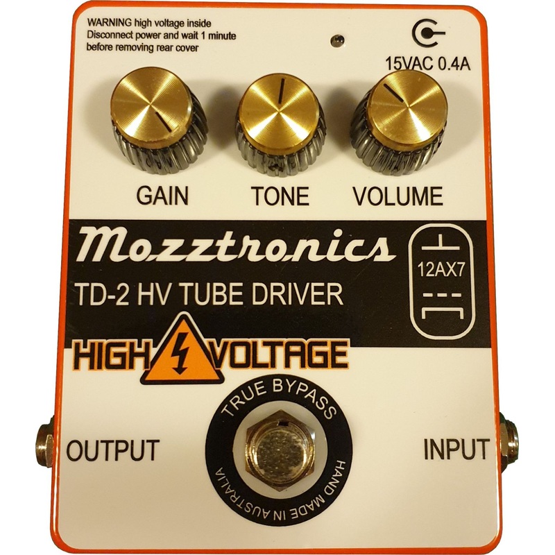 Mozztronics TD-2 High Voltage Tube Driver Effects Pedal
