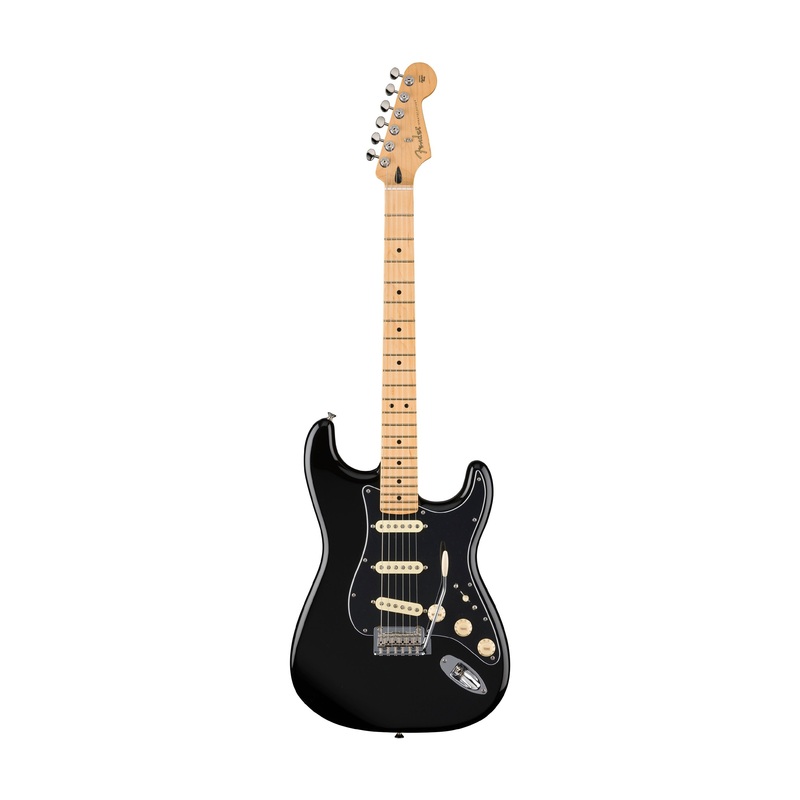 Fender Limited Edition Player II Stratocaster Electric Guitar, Maple FB, Black
