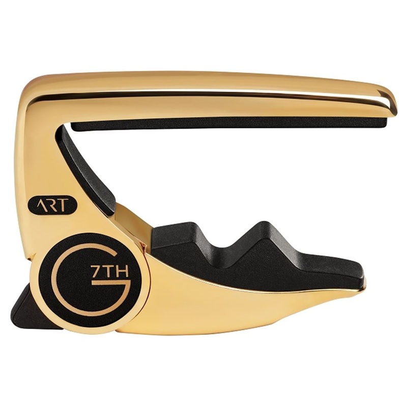 G7TH Performance Capo 3 for 6 String Guitar Gold