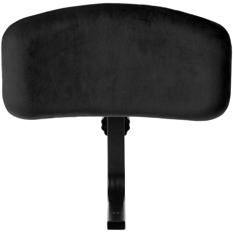 Gator GP-DTH-BR-BK Backrest for Gator Drum Throne, 2" Pad, Height-Adjustable, Black
