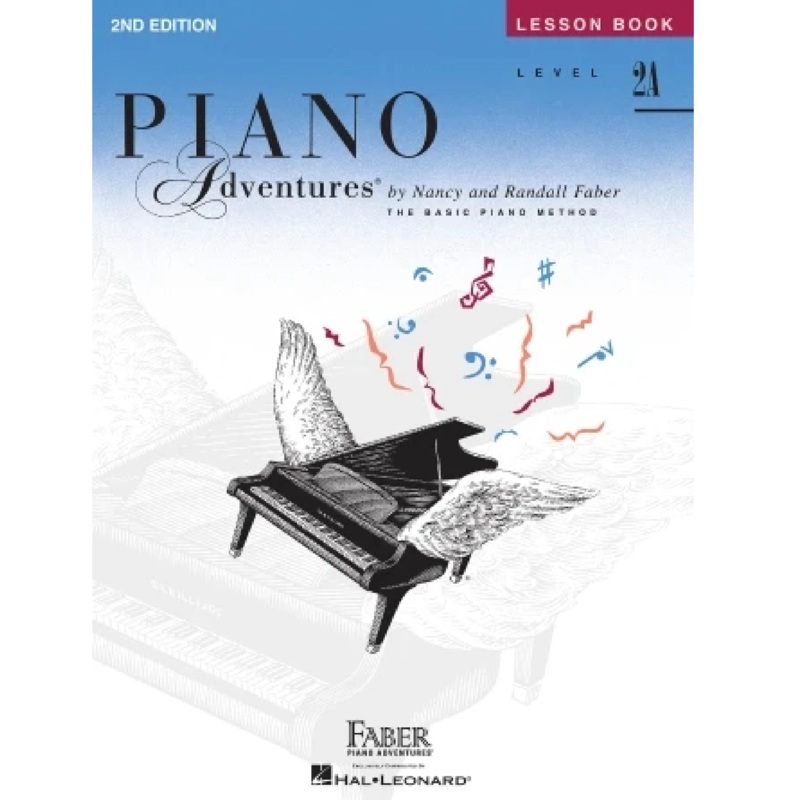 Hal Leonard HL00420174 Level 2A - Lesson Book - 2nd Edition, Faber Piano Adventures