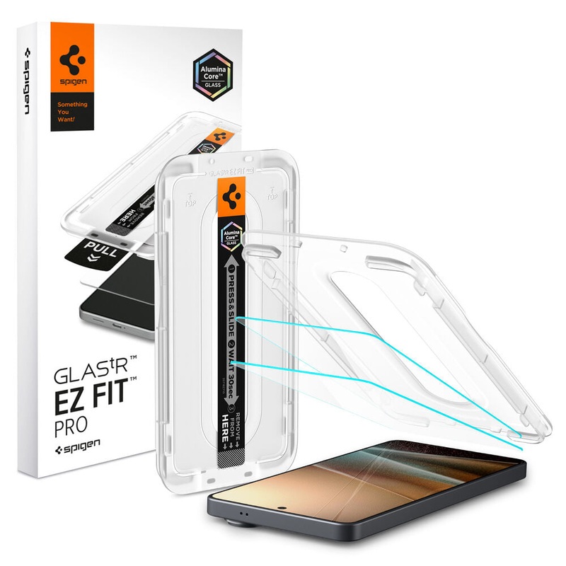 Spigen Galaxy S26 Ultra GLAS.tR EZ Fit Pro 2PCS Screen Protector (Clear)