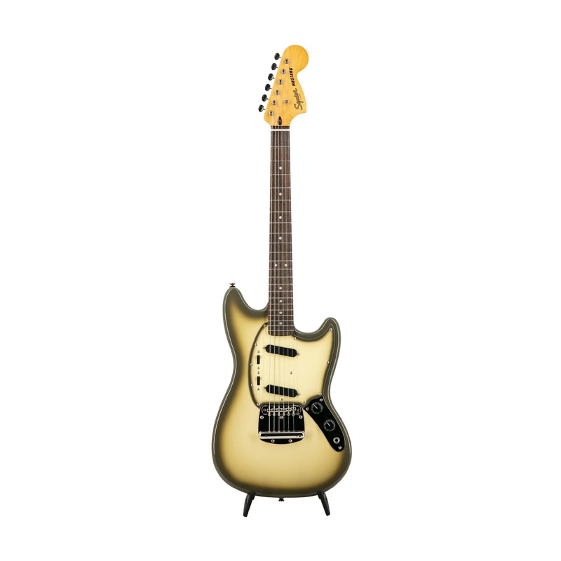 Squier FSR Classic Vibe 60s Mustang Guitar w/Black Pickguard, Laurel FB, Antigua Burst
