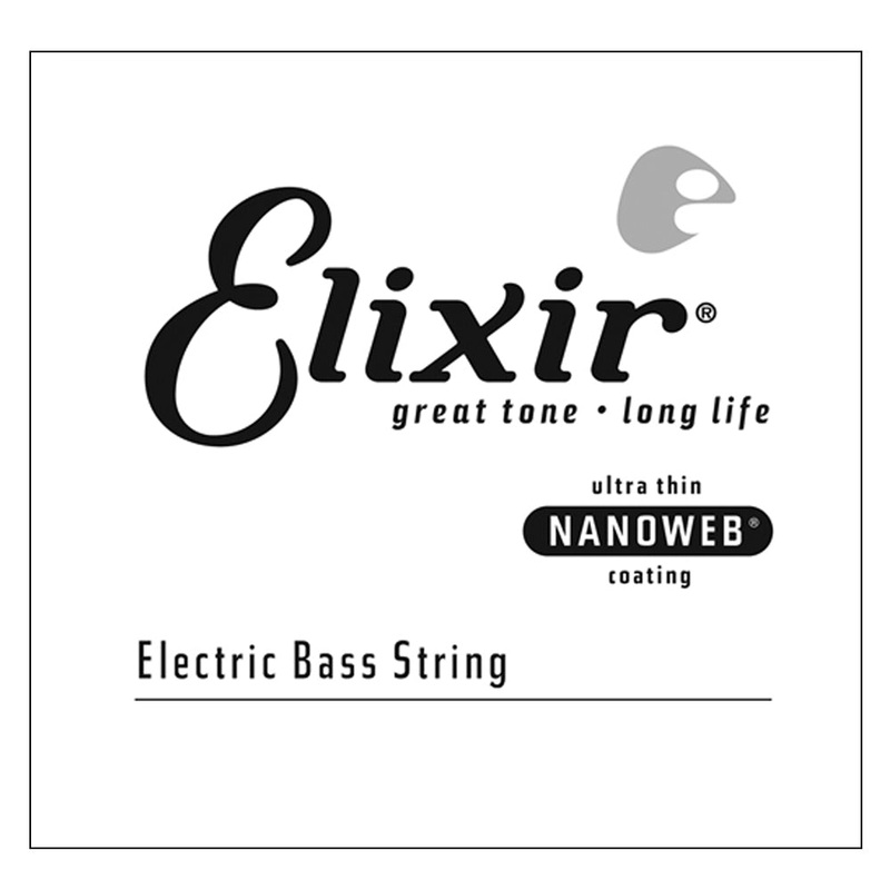 Elixir #15431 Bass Guitar Nanoweb Coating 0.130 XL Single String