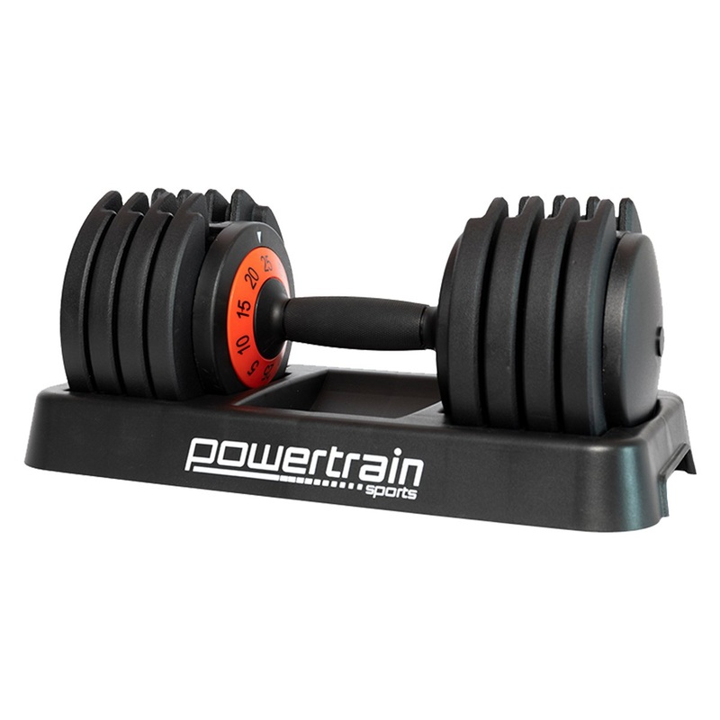 Powertrain 25kg GEN2 Pro Adjustable Dumbbell Weights