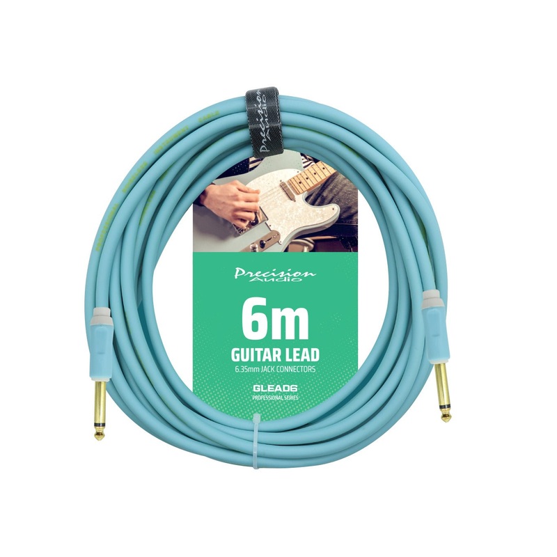 Precision Audio 5m Braided Guitar Lead 1/4" Jack