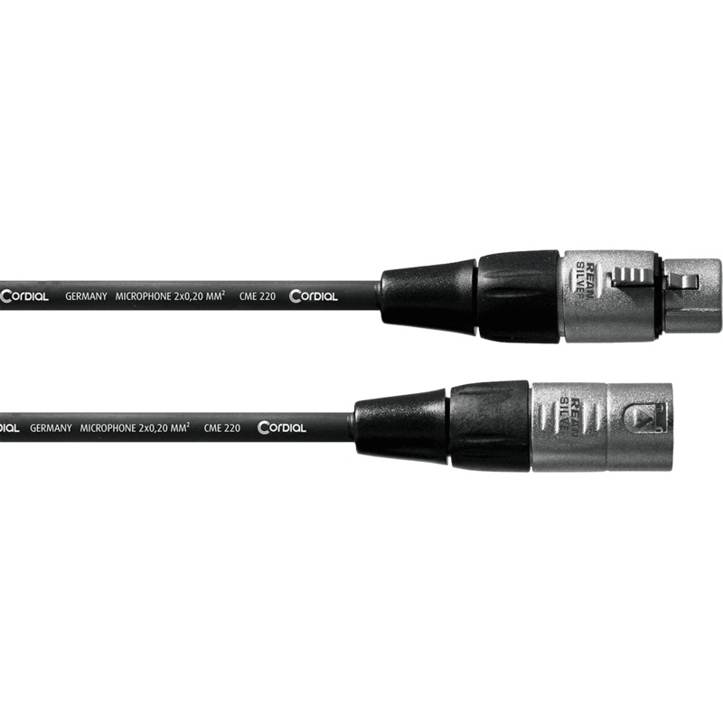 Cordial Essentials 5M Microphone Cable