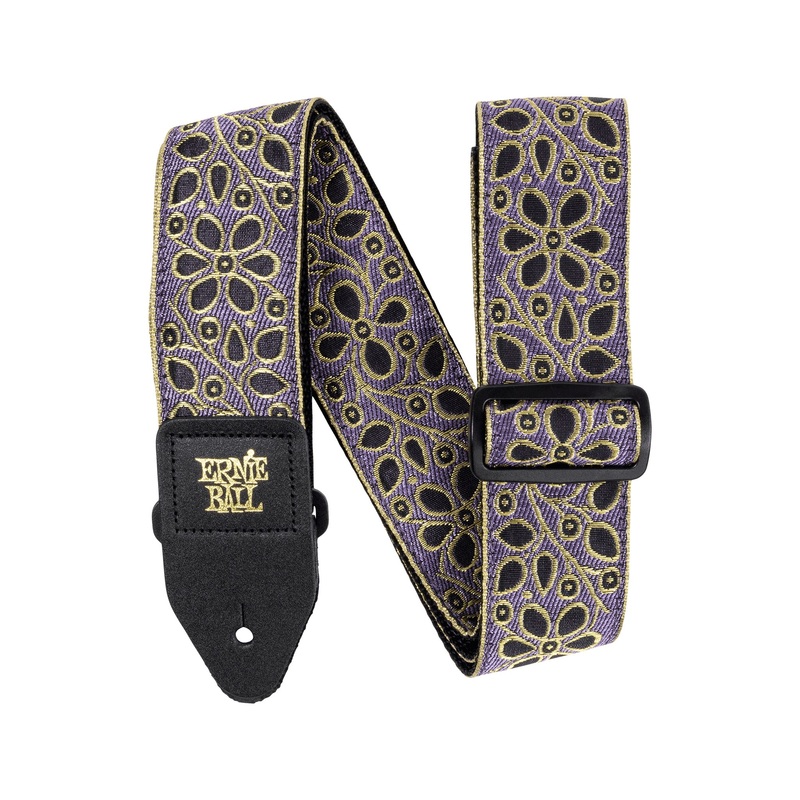 Ernie Ball Classic Jacquard Guitar/Bass Strap, Jasmine and Juice