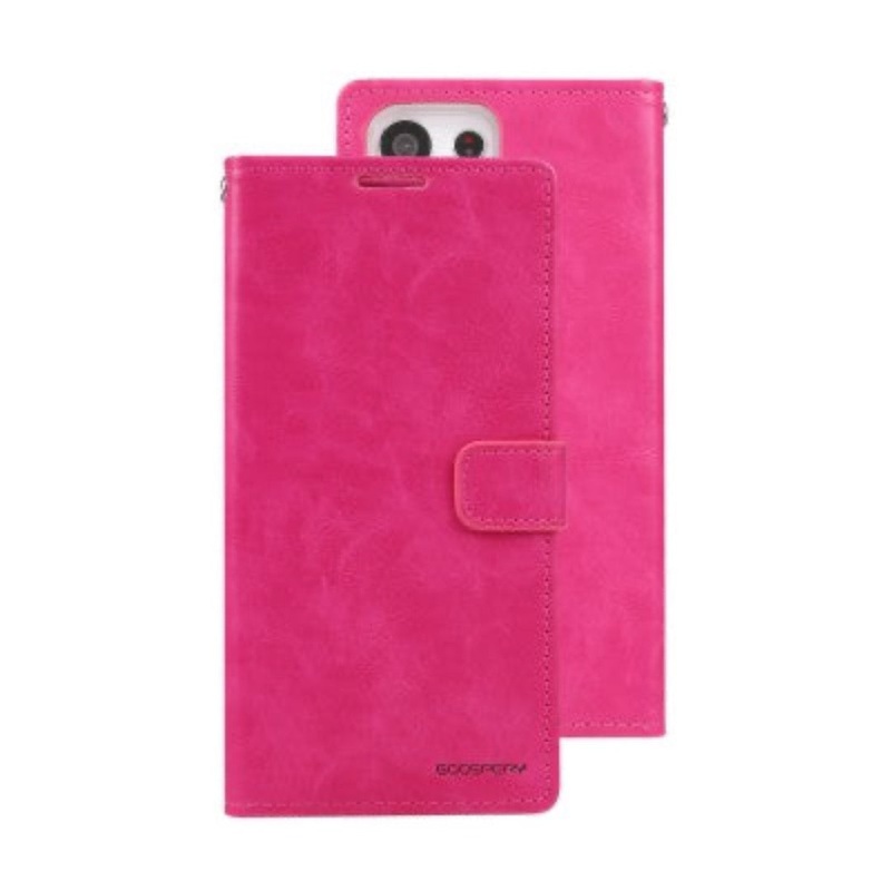 Goospery Bluemoon Diary for Samsung Galaxy S23 Ultra - Hot Pink