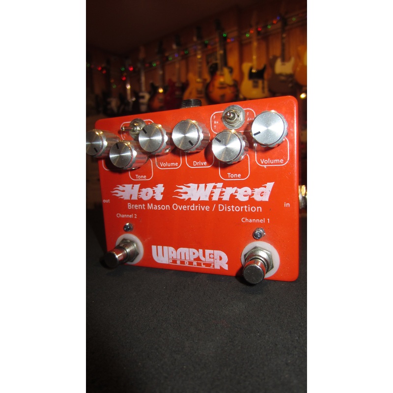 Pre-Owned Wampler Pedals Hot Wired Brent Mason Overdrive / Distortion Pedal