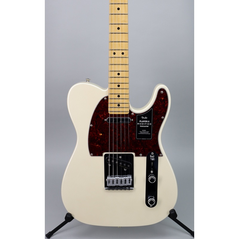 Amp Bundle Fender Player II Modified Telecaster Maple Fingerboard Olympic Pearl + Fender Mustang LT25 Amplifier
