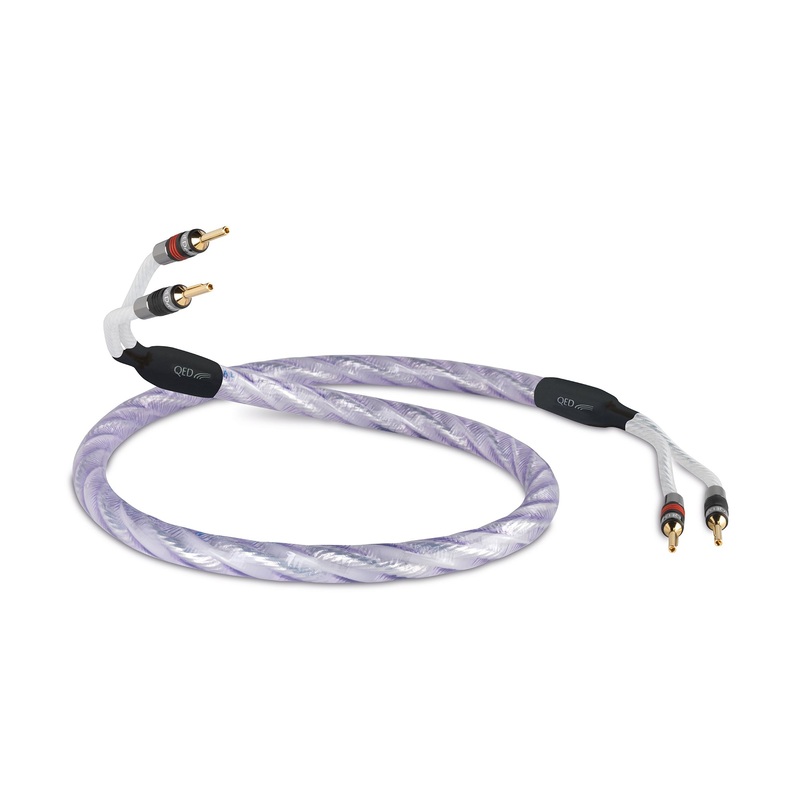 QED Genesis Speaker Cable Banana to Banana 2.5M