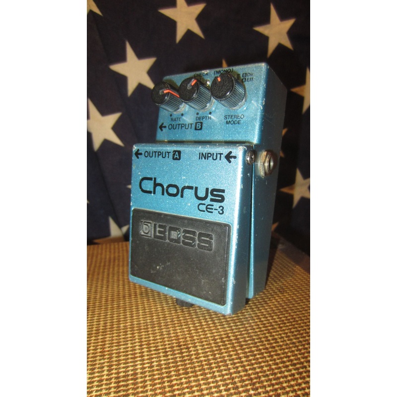 1983 BOSS CE-3 Chorus Made in Japan Blue