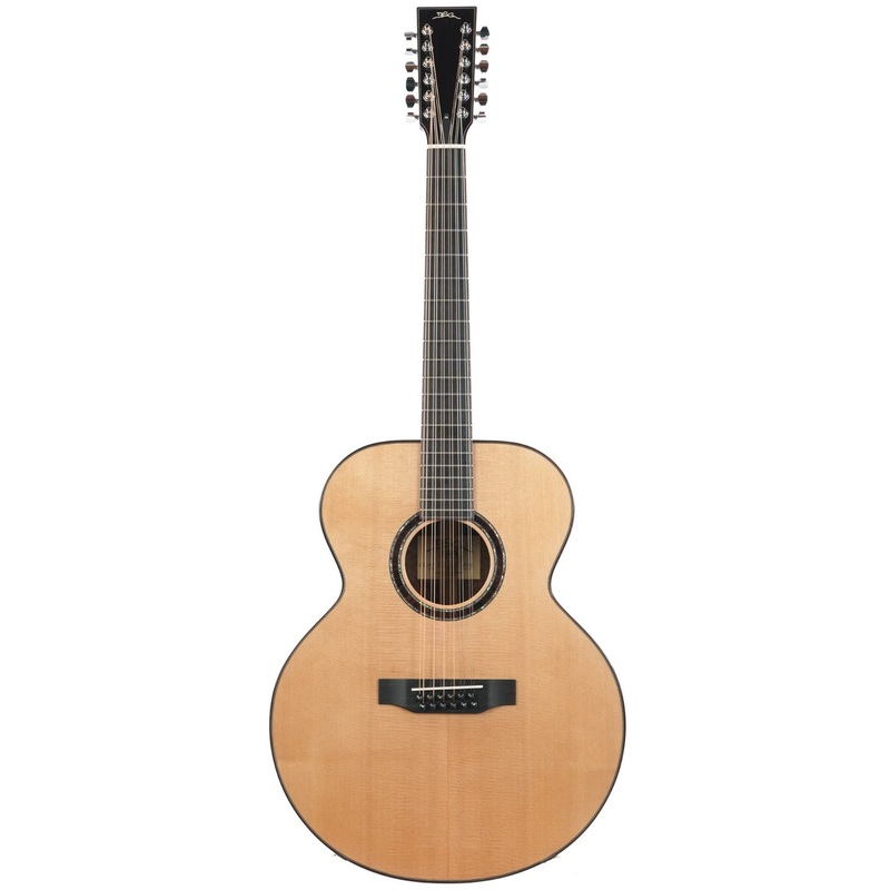 BSG GJ11F Quilted Mahogany Sitka Spruce 12 String
