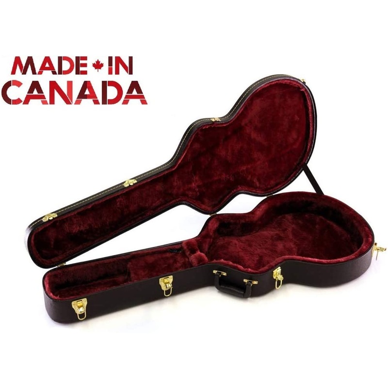 Deluxe Arch-Top Hardshell ES-335 Style Guitar Case (Made In Canada) Model 255