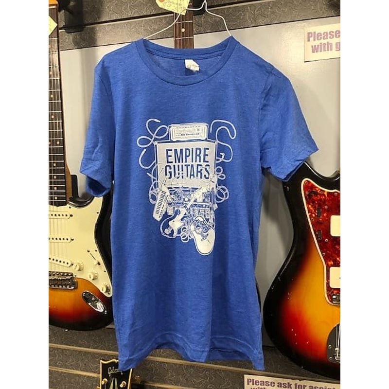 Empire Guitars Big Mess Blue T-shirt Small