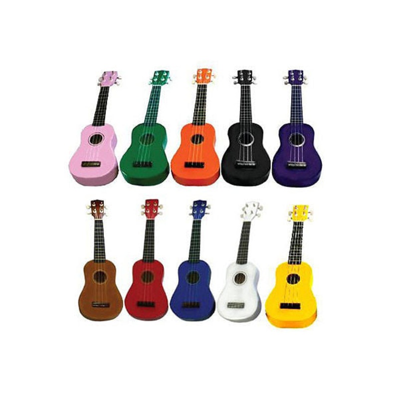 KeAloha UK40 Coloured Ukulele's