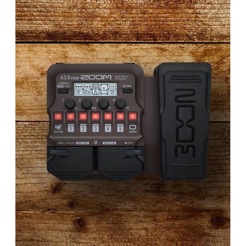 Zoom A1X Four Acoustic Instrument Multi-Effect Processor