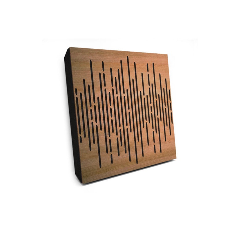 Elite Sound Acoustics 50mm Panel Foam Absorption Diffuser (Wave Oak)