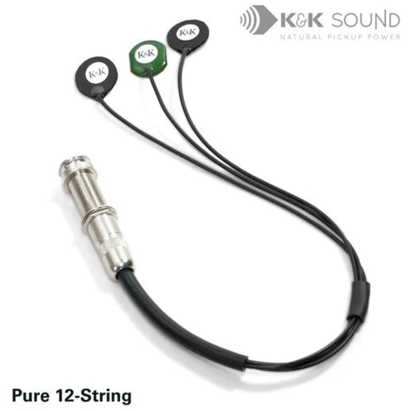 K & K Sound Pure 12 String + Volume Control *Free Shipping in the USA*
