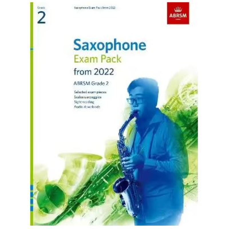 ABRSM Saxophone Exam Pack from 2022 Grade 2