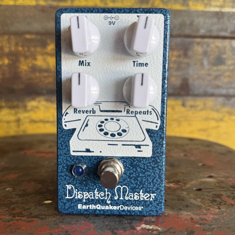 EarthQuaker Devices Dispatch Master - Cottonwood Special Hammertone Blue Colorway