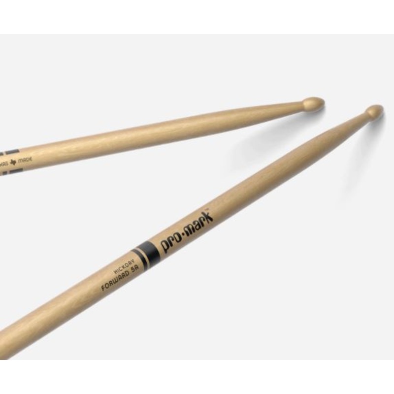 Promark 5A Wood Tip Drumsticks American Hickory