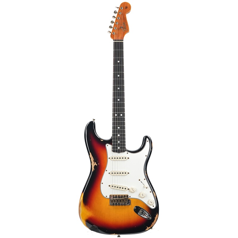 Fender Custom Shop 1965 Stratocaster 3 Color Sunburst Heavy Relic 2025