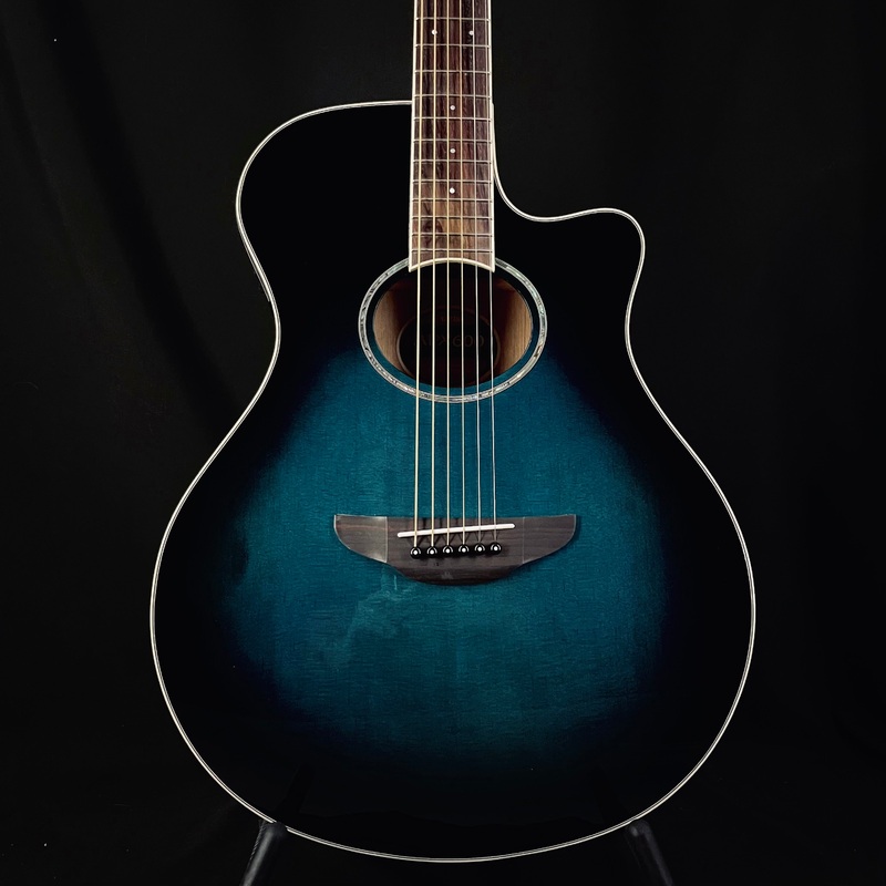 APX600 Concert Oriental Blue Burst w/ Cutaway and Electronics