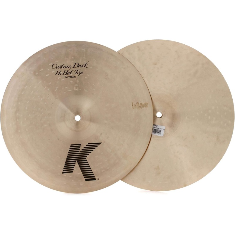 Zildjian 13" K Custom Dark Hi-Hats Cymbal