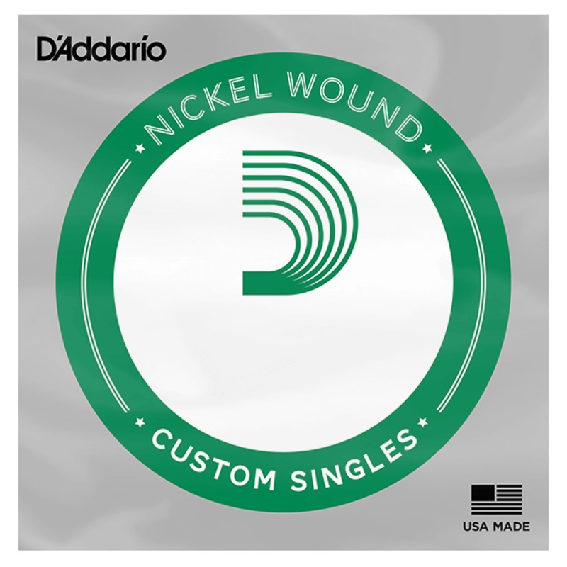 D'addario XLB080 Single .080 Bass String, Nickel Wound